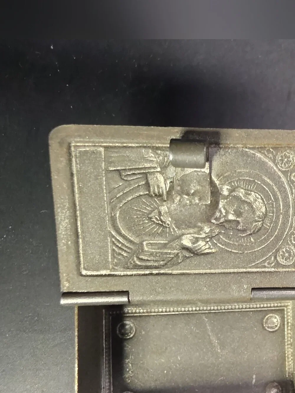 Antique Miniature Book Shaped Rosery Case Manufactured Pre-WWII